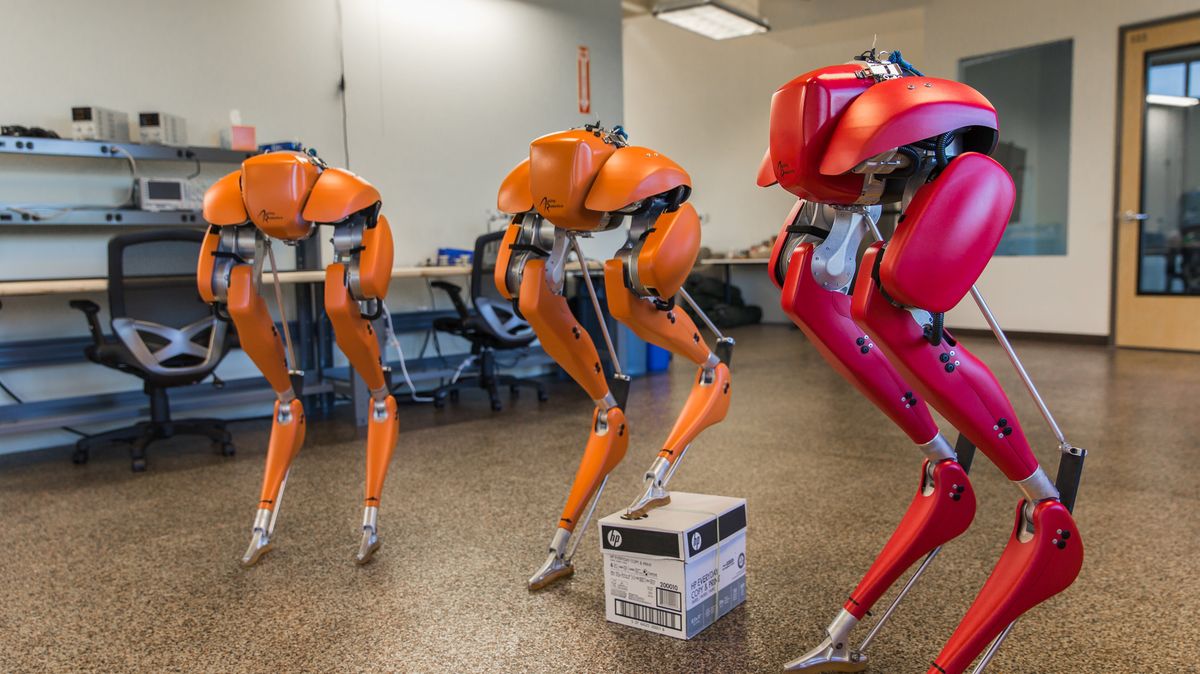 Takto běhá dosud nejrychlejší dvounohý robot. Jednou budou chodit okolo nás